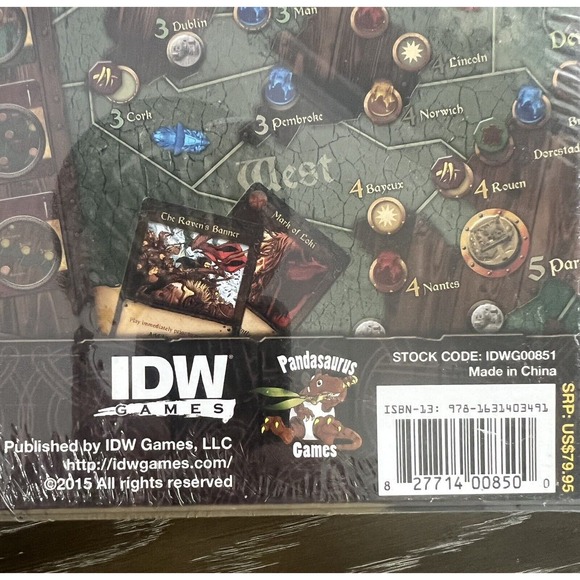 Fire and Axe A Viking Saga Pandasaurus IDW Games, New and Sealed - Picture 5 of 11